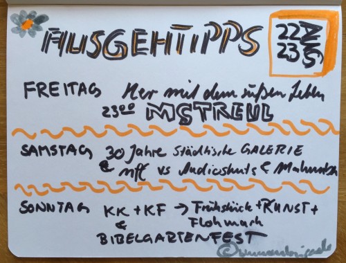 Ausgehtipps 22. 8 - 23.8.2015