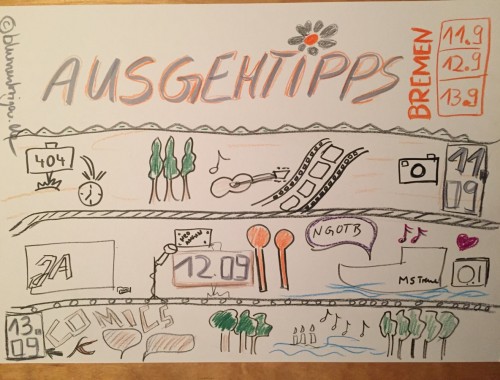 Ausgehtipps 11.-13.9.15 Bremen