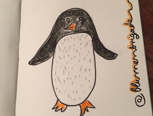 Pinguinzeit beim 30daysdraworletter