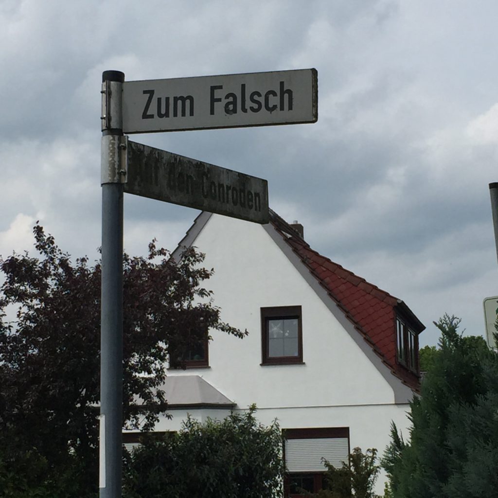 Zum Falsch, Straße Bremen