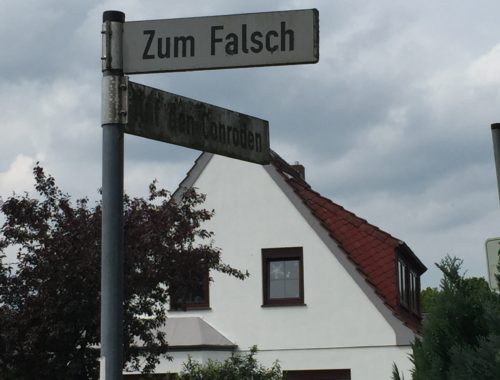 Zum Falsch, Straße Bremen