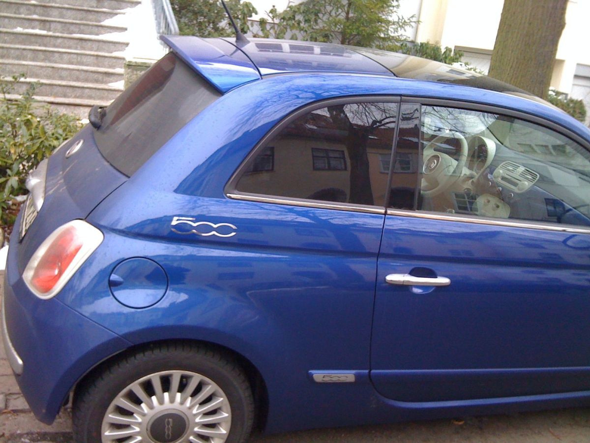 Fiat 500 Blaumetallic